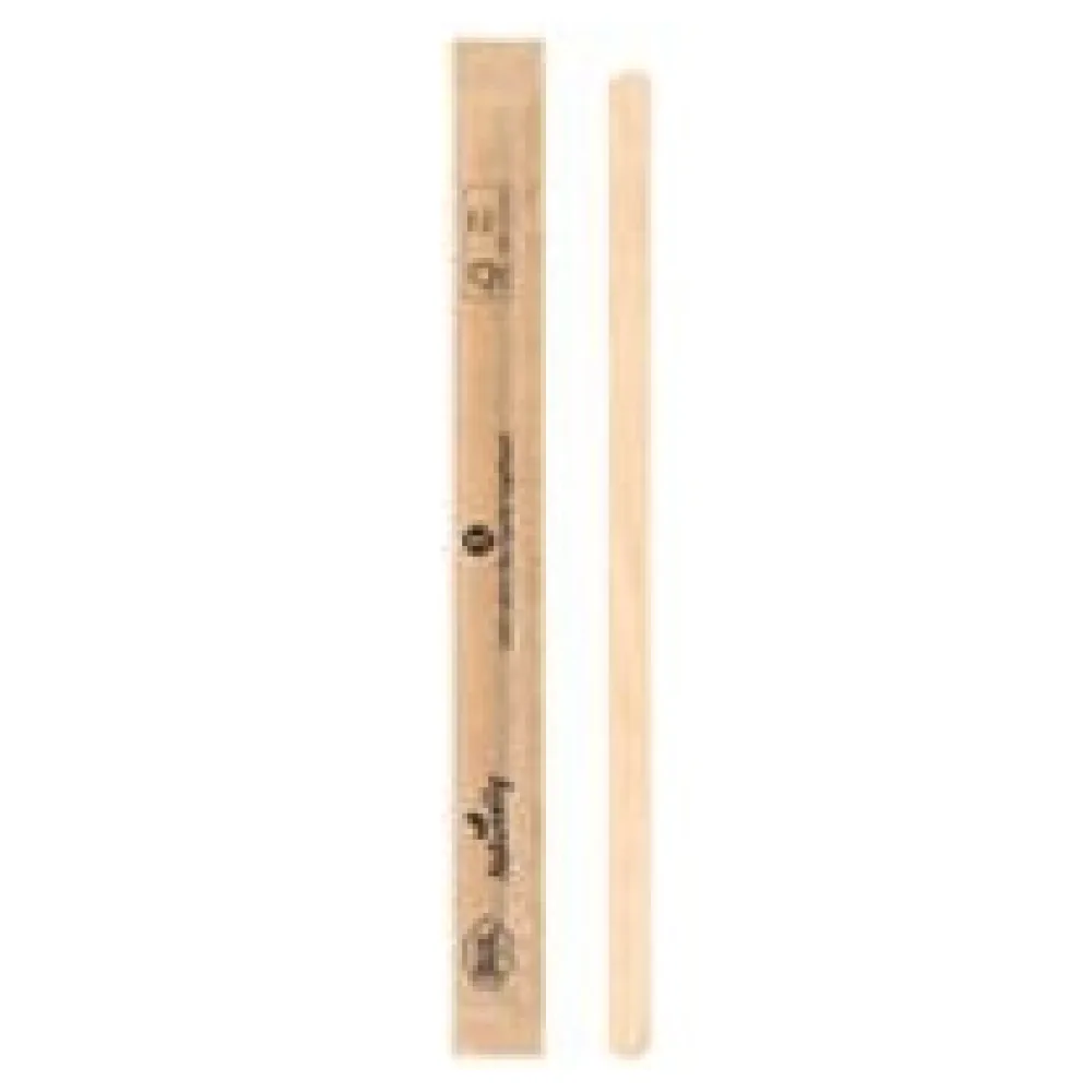 Rührstäbchen aus Holz, in Papier gehüllt, 14cm, 500 Stk. – Bild 3