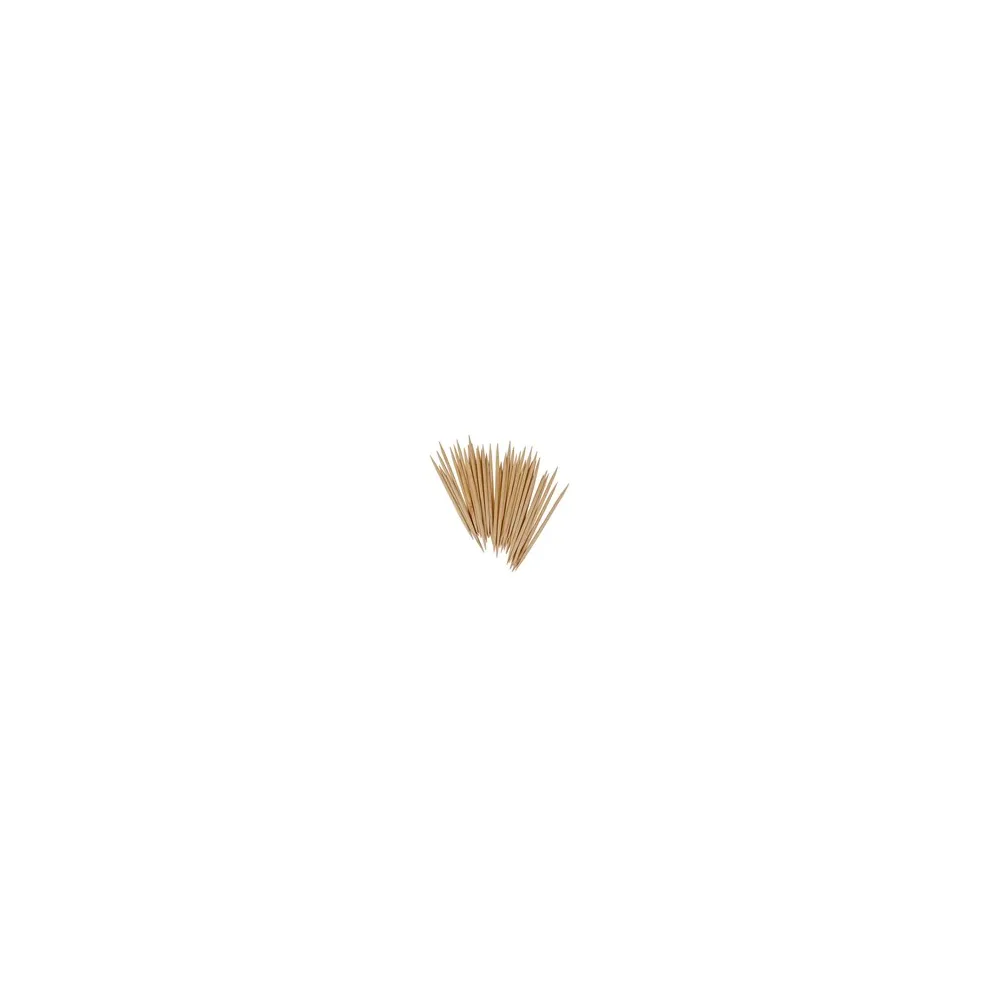 Zahnstocher aus Holz, rund, O2mm, 65mm, 1000 Stk.