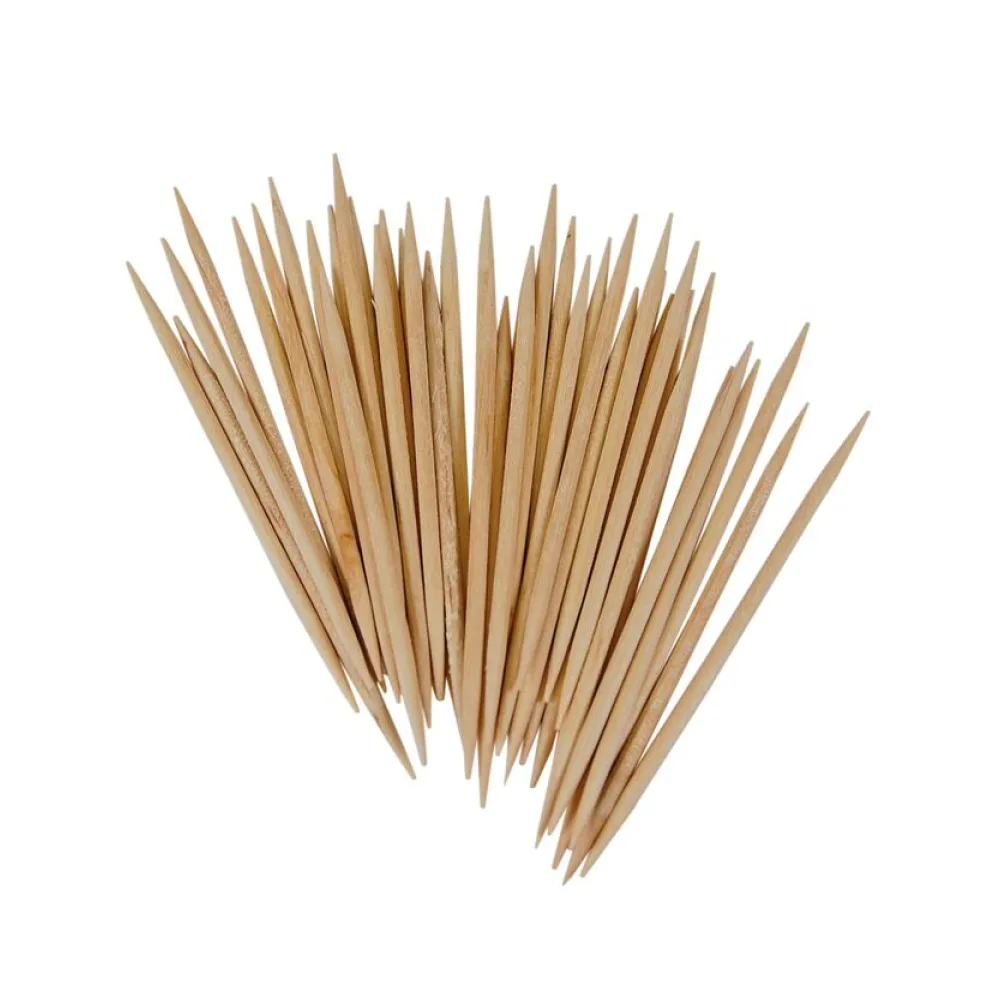 Zahnstocher aus Holz, rund, O2mm, 65mm, 1000 Stk. – Bild 2