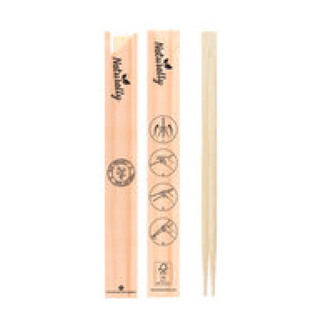Essstäbchen "Asia" aus Bambus, 23cm, 50 Paar