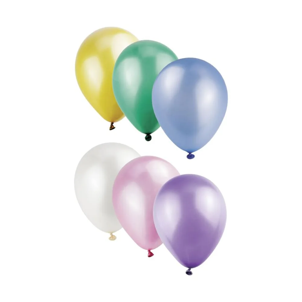 Luftballons "Perlmutt", bunt, O29cm, 50 Stk. – Bild 2