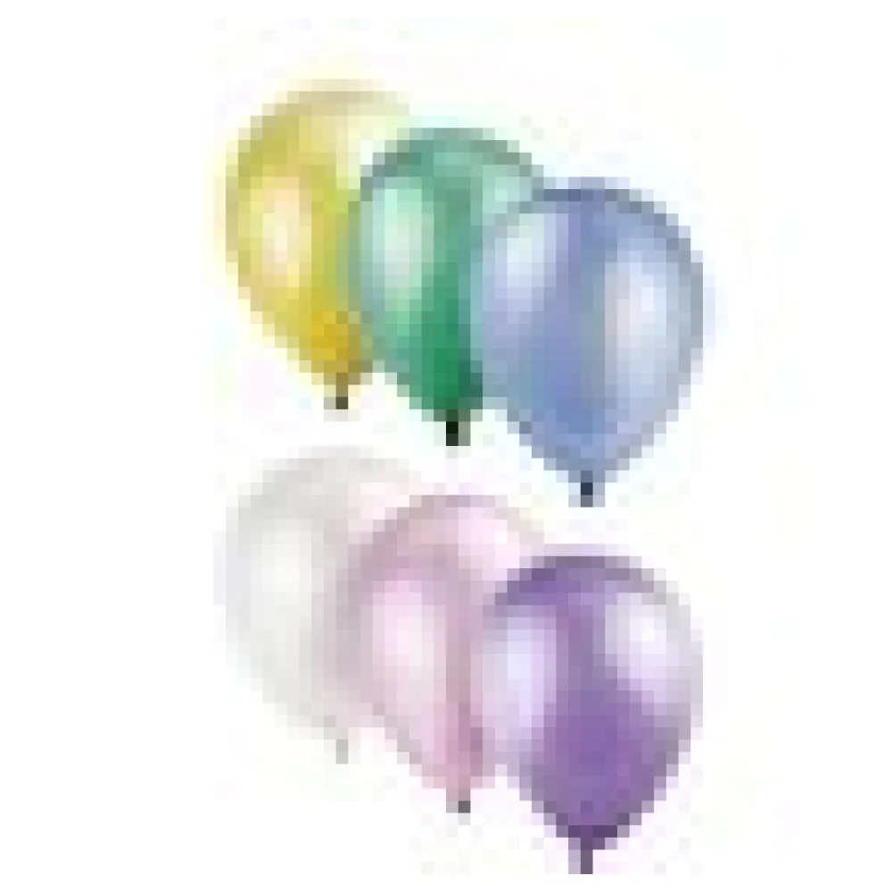 Luftballons "Perlmutt", bunt, O29cm, 50 Stk. – Bild 4