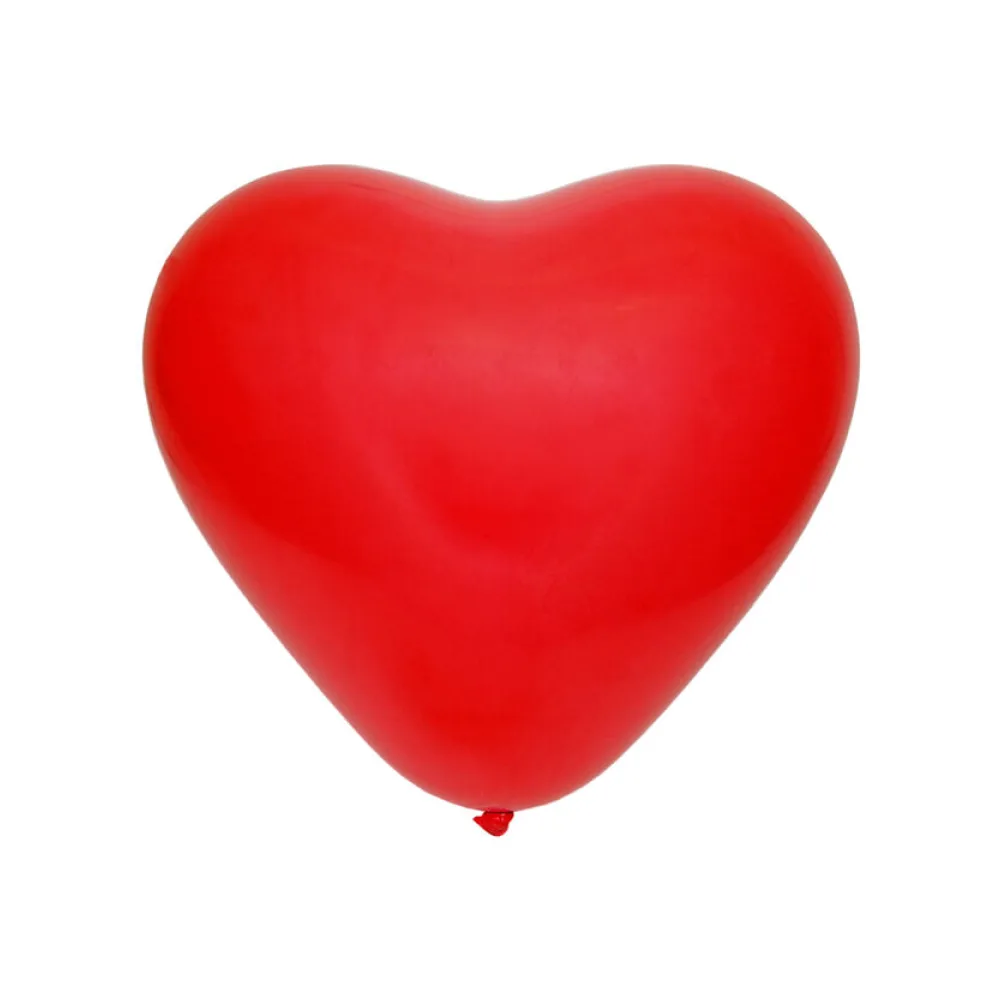 Luftballons "Herz", rot, O25cm, 50 Stk. – Bild 2
