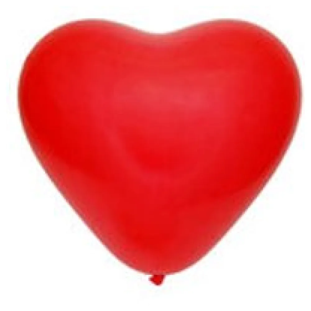 Luftballons "Herz", rot, O25cm, 50 Stk. – Bild 3