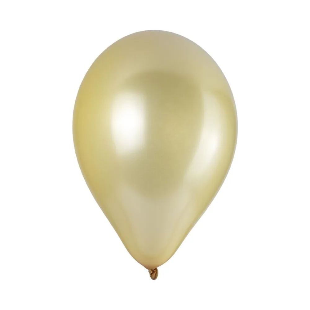 Luftballons "Perlmutt", gold, O29cm, 50 Stk. – Bild 2