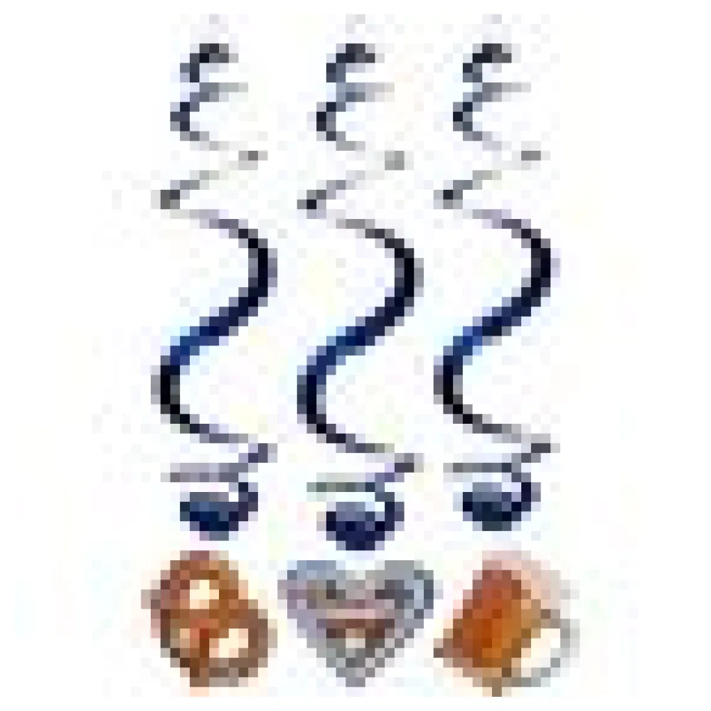 Spiralgirlanden "Oktoberfest" aus Papier, 70cm, 3 Stk. – Bild 4