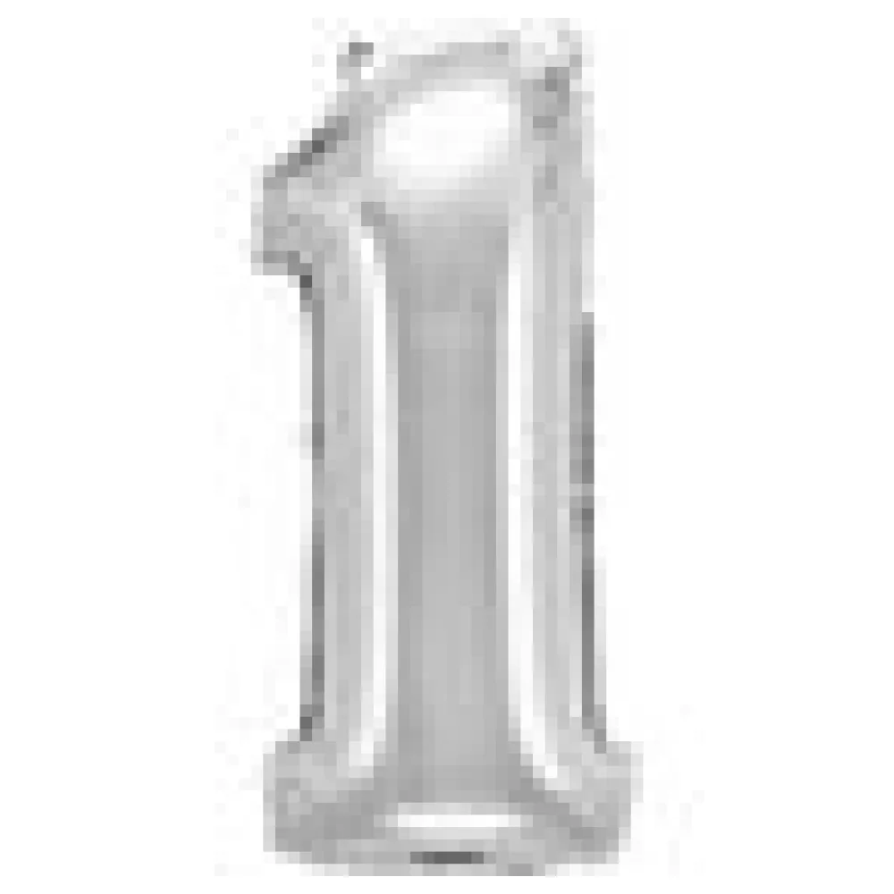 Folienballon Zahlenballon "Zahl 1" silber ca. 73cm, 1 Stk. – Bild 4