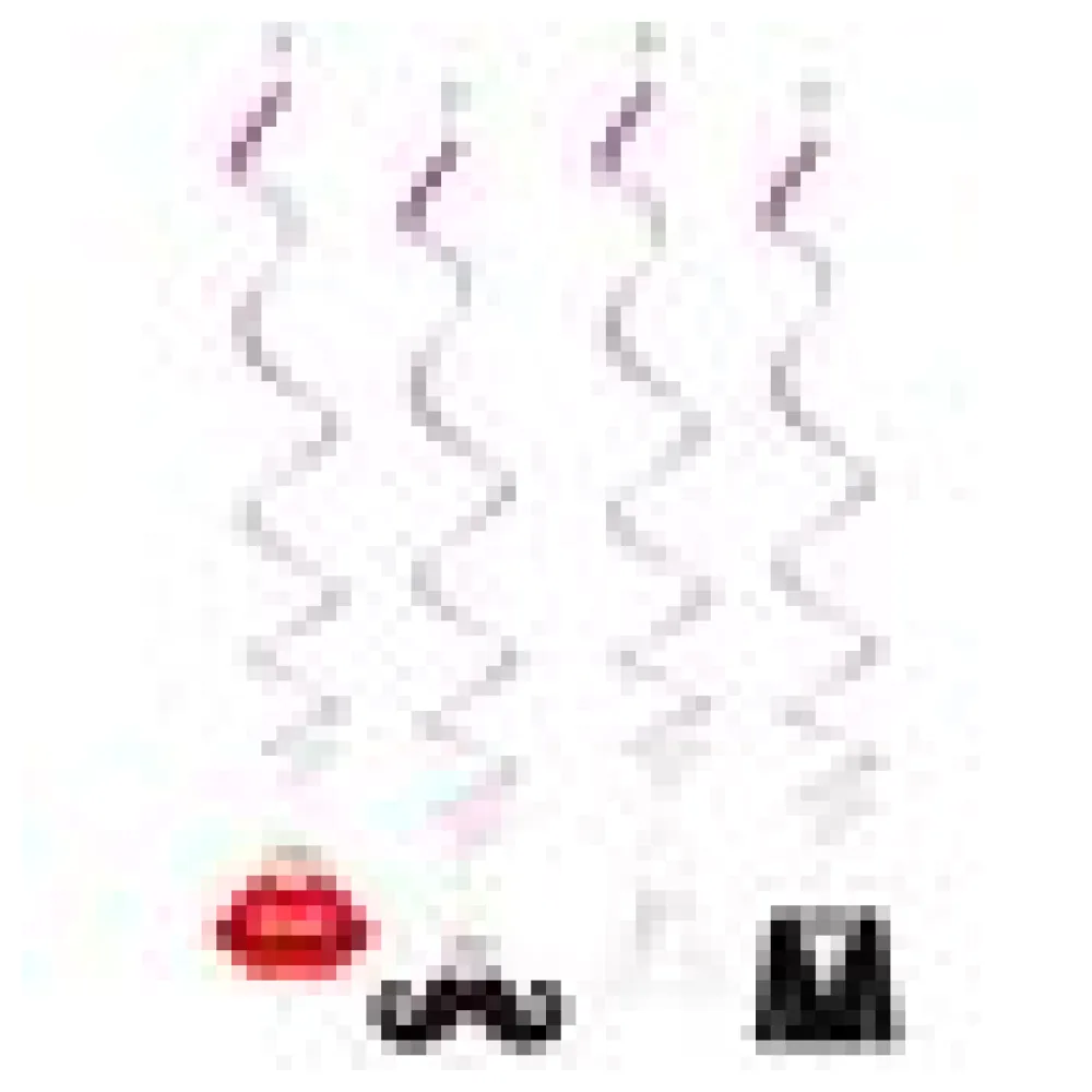 Spiralgirlanden "Hochzeit", ca. 76cm, 4 Stk. – Bild 4