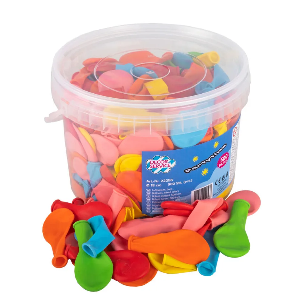 Luftballons, bunt, O22cm, 500 Stk. – Bild 2