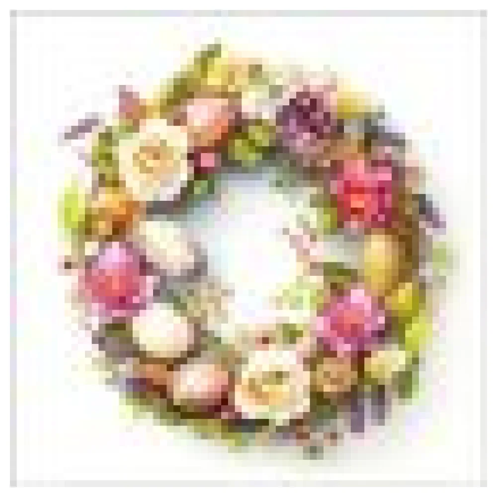 Osterservietten 3-lagig, 33 x 33 cm Motiv Osterkranz, 20 Stk. – Bild 4