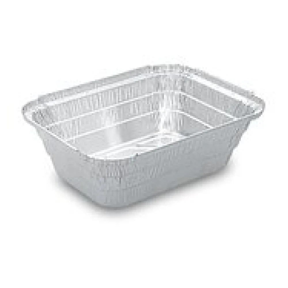 Alu-Servierschale Menüschale eckig 940ml, 202x137x59mm, 100 Stk.