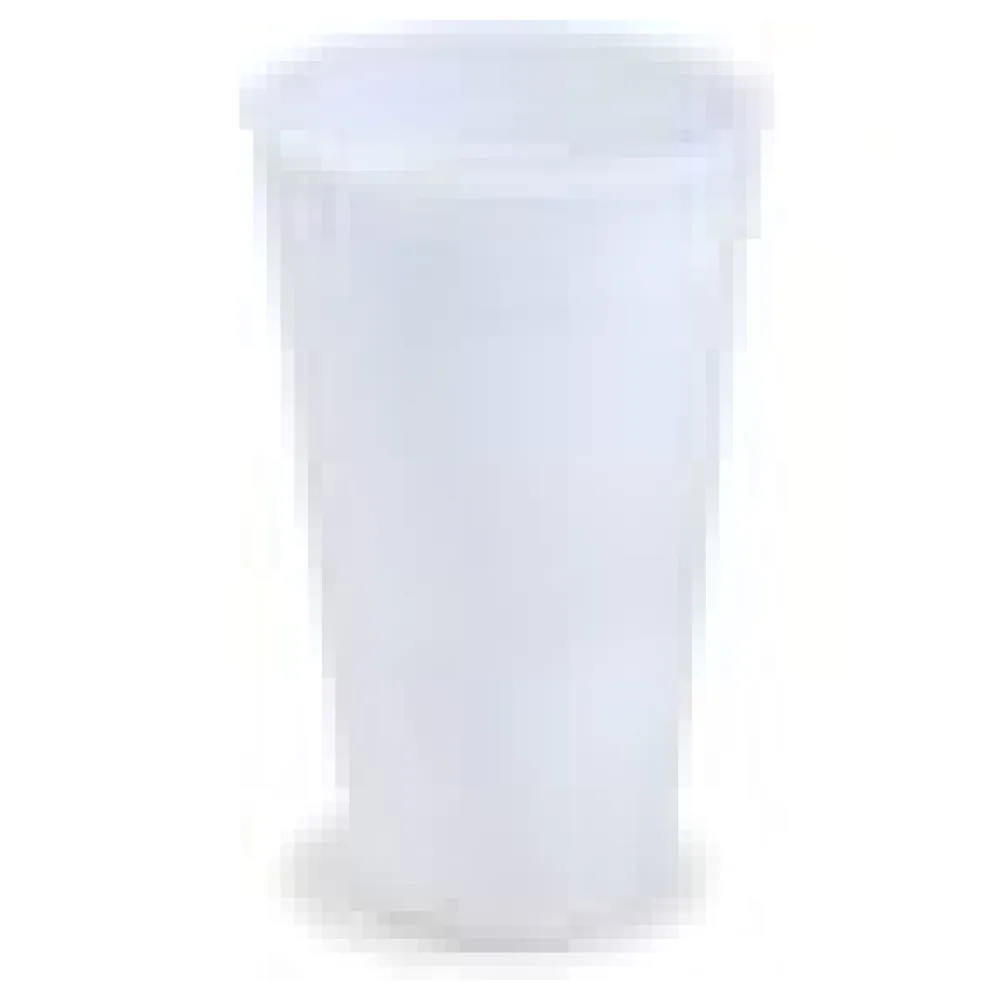 Mehrwegbecher transparent milchig transluzent Eichstrich 500ml O 90mm, 10 Stk. – Bild 4