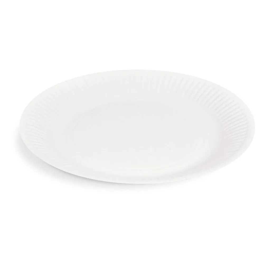 BIONATURE Pappteller rund O23cm weiß, 10 Stk. – Bild 2