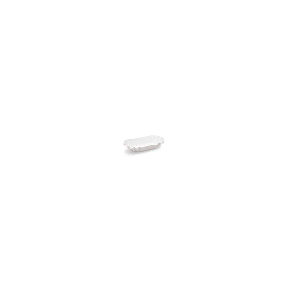 BIONATURE Pappschalen aus Frischfaser oval 17,5 x 10 x 3 cm fettdicht, 10 Stk.