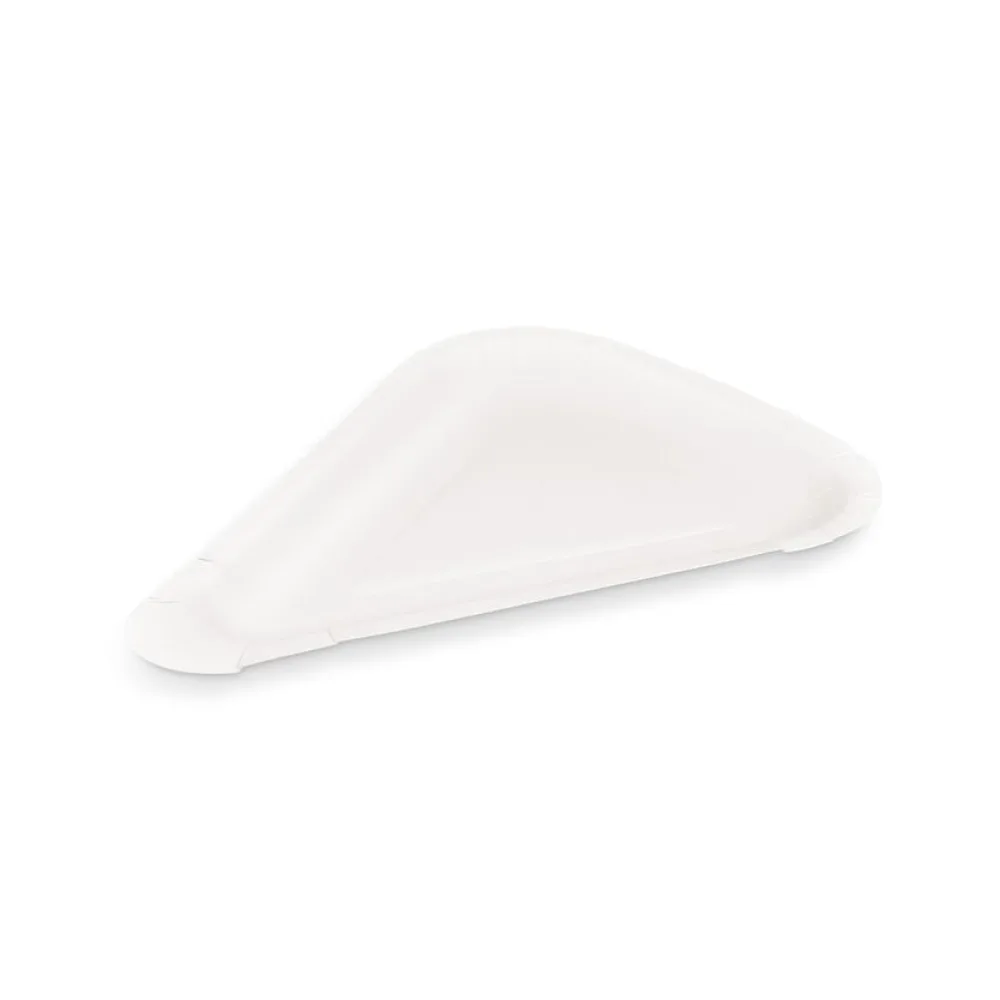 Pizzateller aus Papier FSC Mix weiß, 26,5 x 20 cm, 250 Stk. – Bild 2