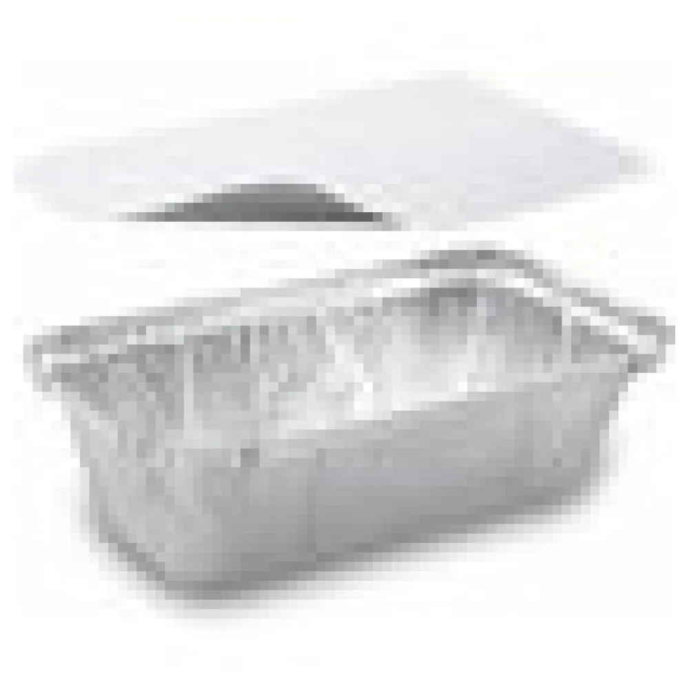 Alu-Servierschalen Menüschale inkl Deckel 690ml 201x109x49mm, 5 Stk. – Bild 4