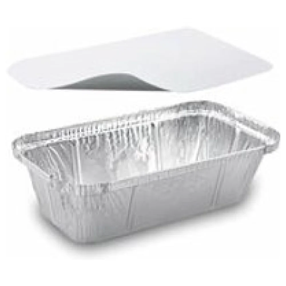 Alu-Servierschalen Menüschale inkl Deckel 690ml 201x109x49mm, 5 Stk. – Bild 3
