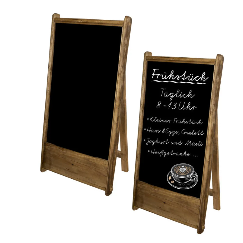 Gehweg-Kreidetafel "Vintage", einseitig, 62x120 cm, 1 Stk. – Bild 2