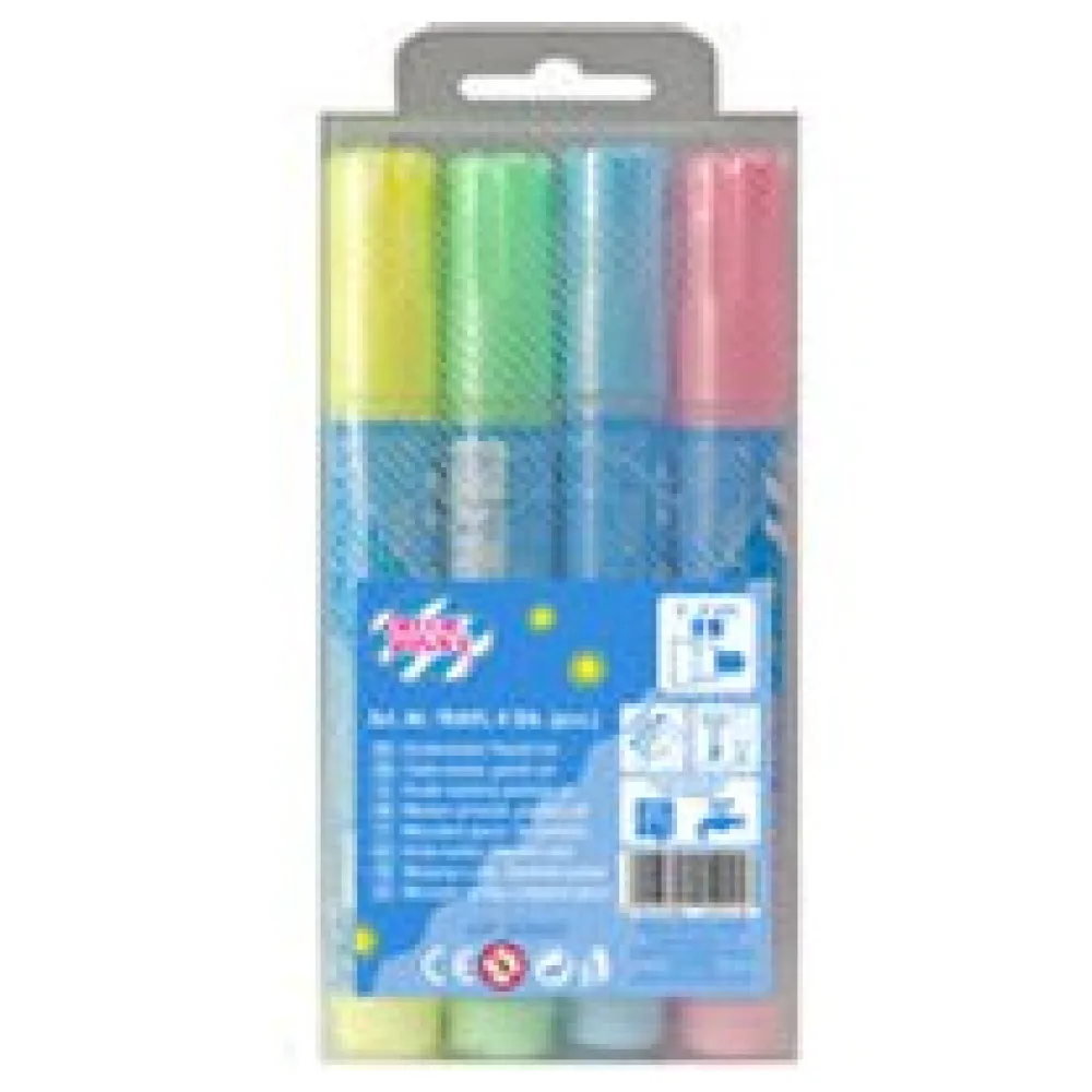 Kreidemarker Pastell-Set, Schreibbreite 2-3mm, 4 Stk. – Bild 3