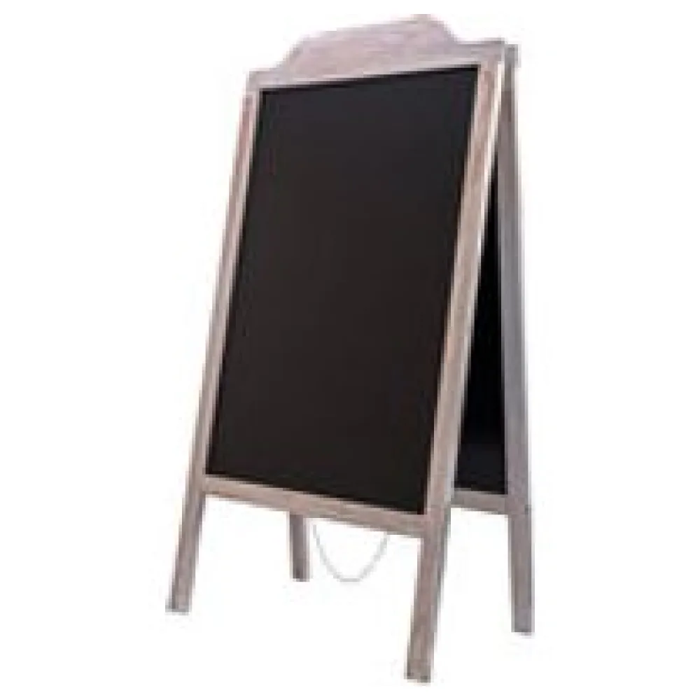 Gehweg-Kreidetafel, white-wash, wasserfest, 61x118cm, 1 Stk. – Bild 3