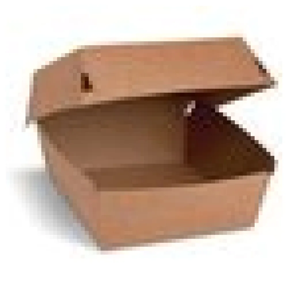 Hamburgerboxen kraft braun 115x 115x 78cm, 100 Stk. – Bild 4