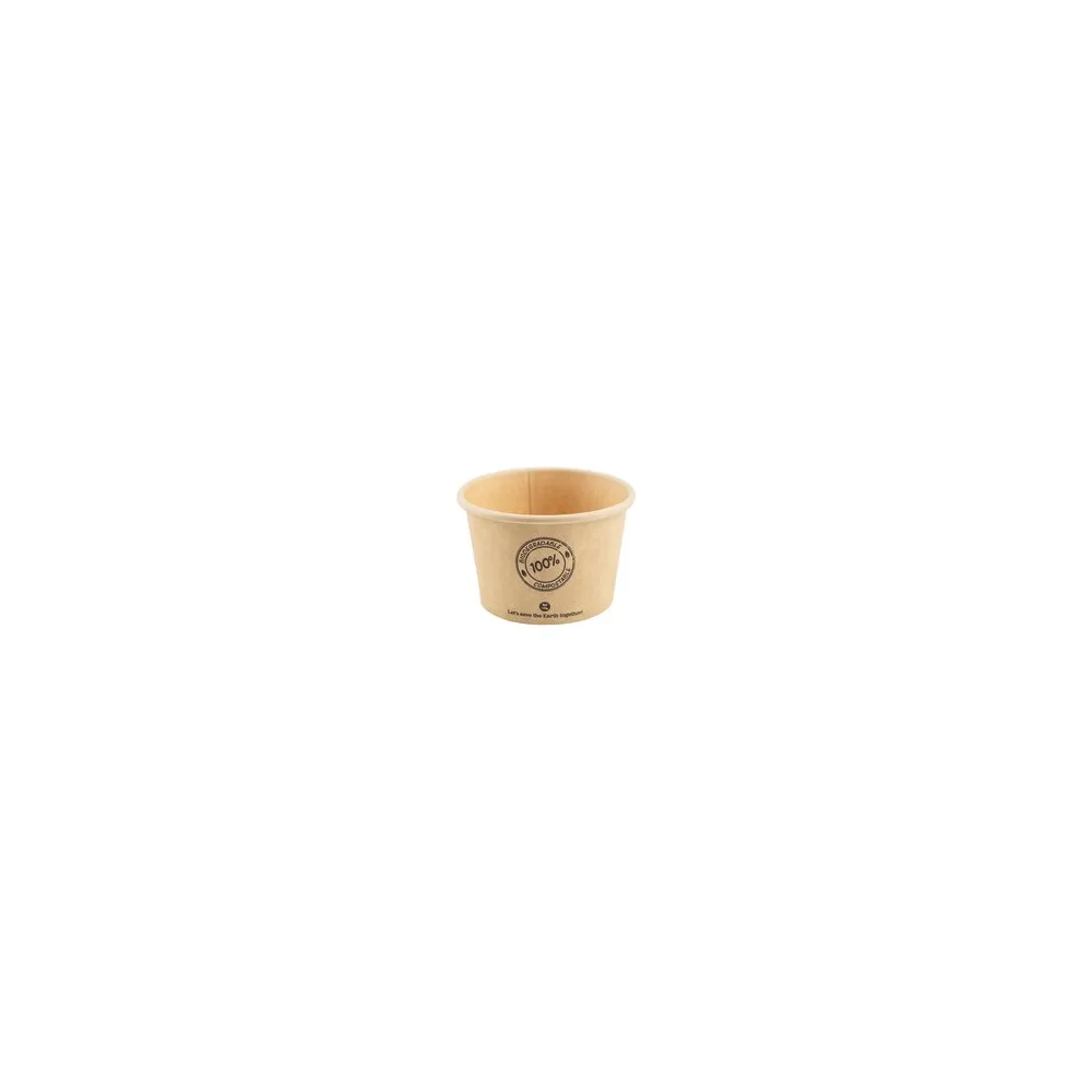 BIO Dressingbecher aus Karton 60ml, O62mm 50 Stk.