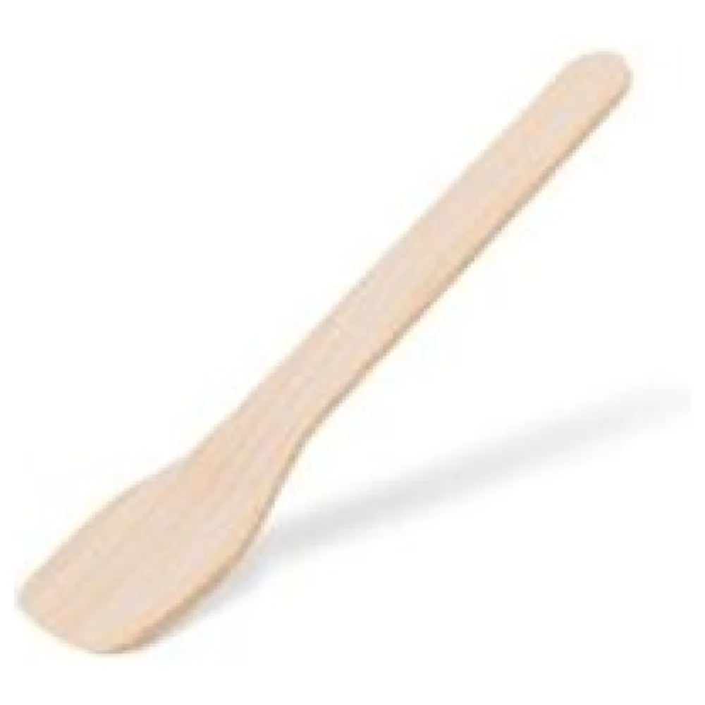 Bambuseislöffel aus Bambus 9,5 cm umweltfreundlich, 100 Stk. – Bild 3