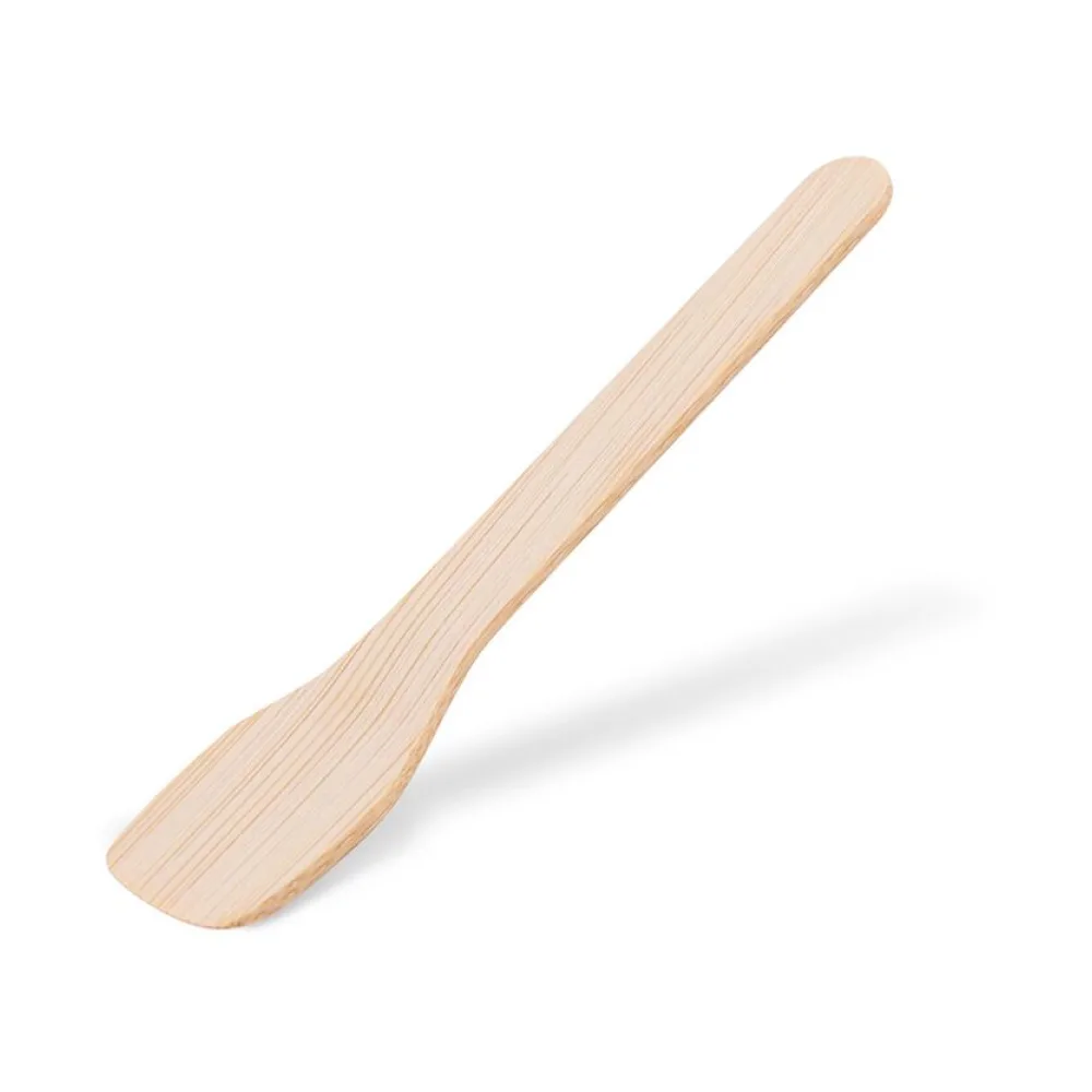 Bambuseislöffel aus Bambus 9,5 cm umweltfreundlich, 100 Stk. – Bild 2