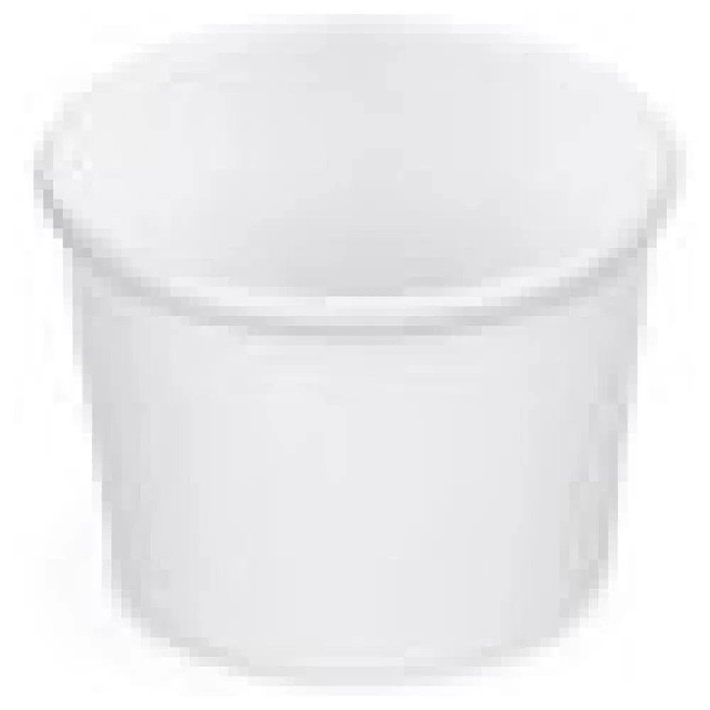 Eisbecher aus Pappe Papierbecher weiß O75mm 125 ml, 50 Stk. – Bild 4