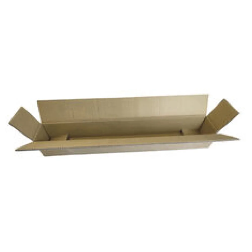 Faltkarton Versandhülsen 1250x110x110mm sehr stabil, 2-wellig braun