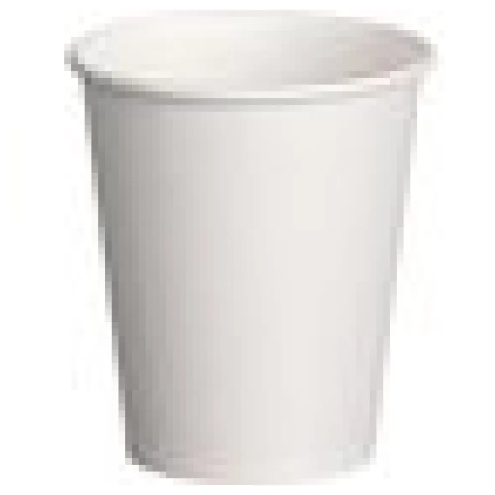 Kaffeebecher Pappbecher 100% ohne Kunststoff unbedruckt weiß 200ml 250ml 290ml , 50 Stk. – Bild 4