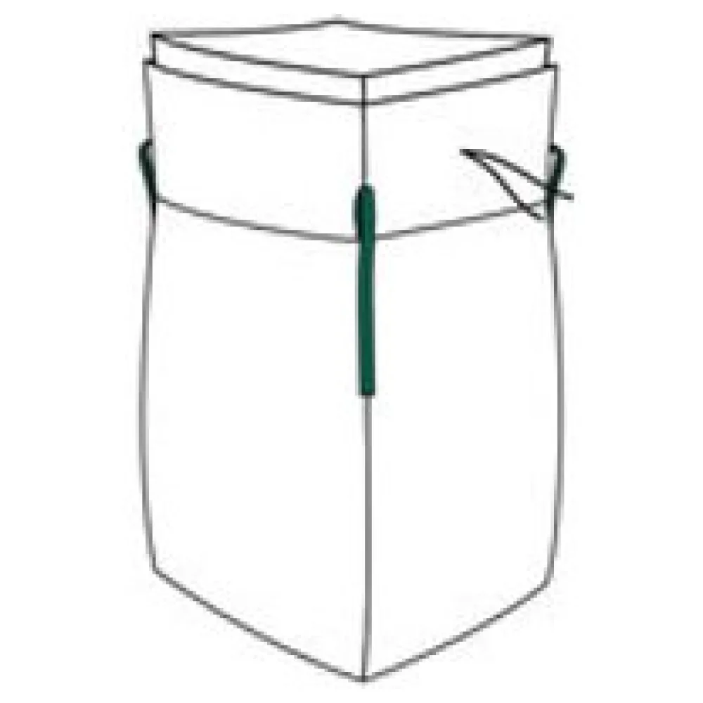 Big Bag 90x90x110cm mit Schürze und Inliner SWL 1.000kg – Bild 3