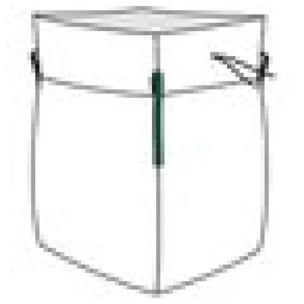 Big Bag 100x100x100cm unbeschichtet SWL 1.000kg mit Schürze – Bild 4
