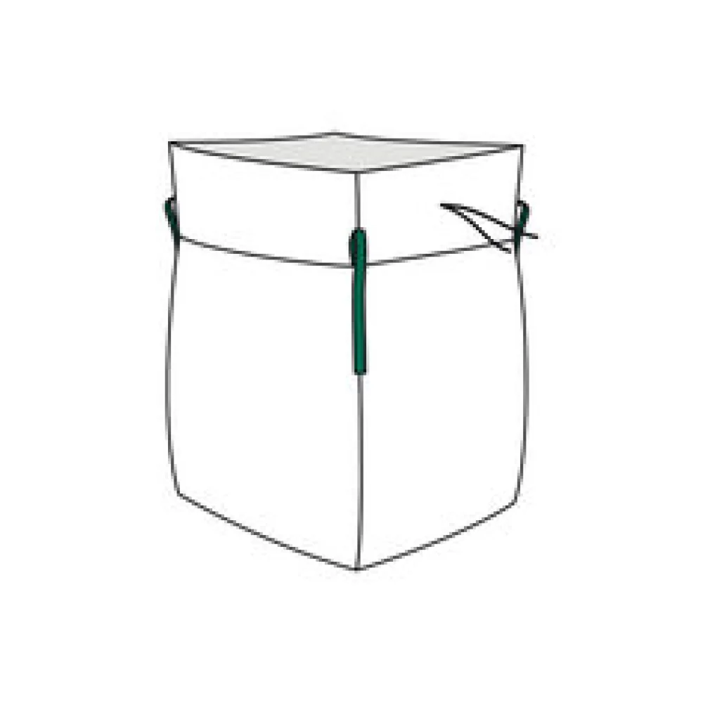Big Bag 100x100x100cm unbeschichtet SWL 1.000kg mit Schürze