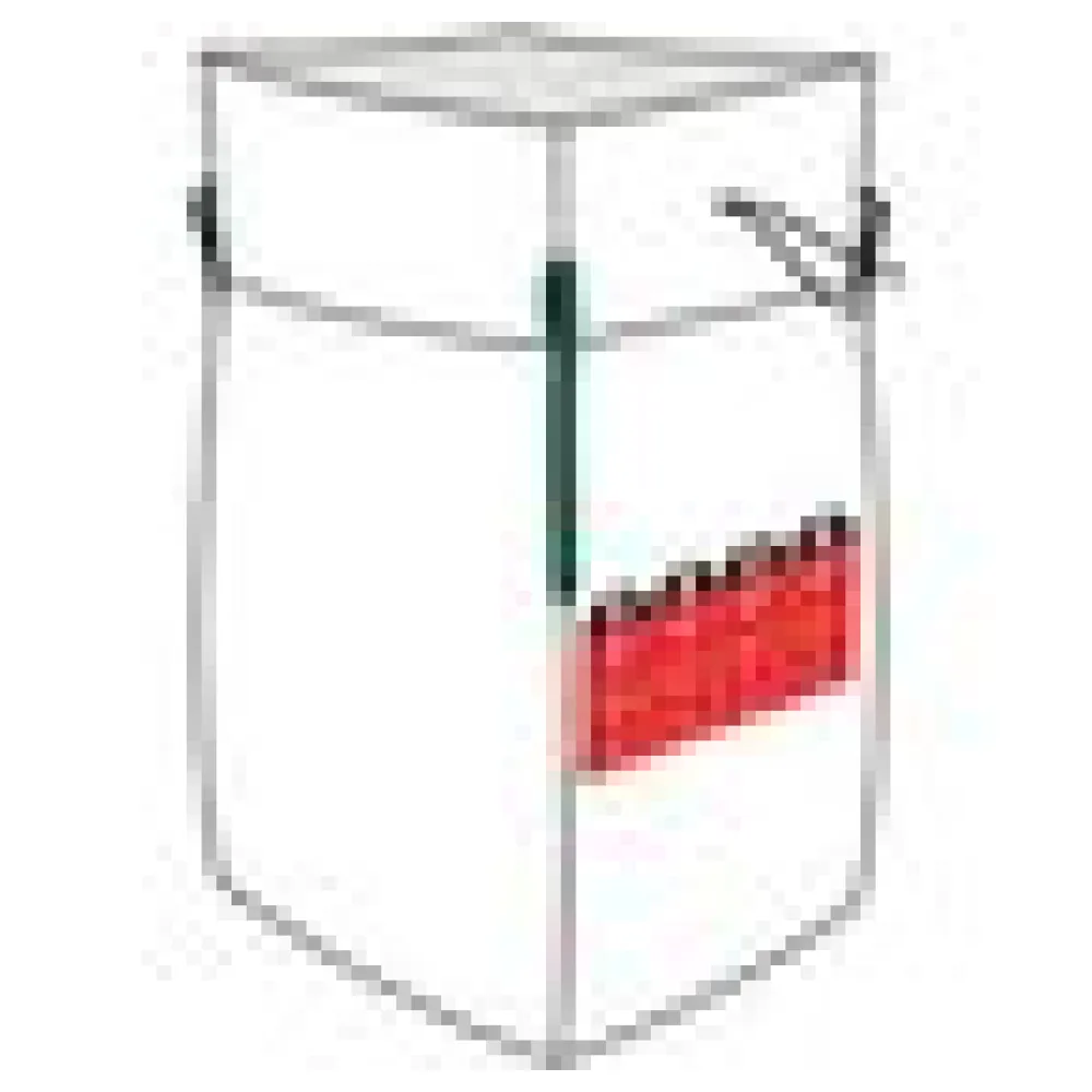 Big Bag 90x90x110cm beschichtet Typ Asbest mit 2 seitigem Asbestaufdruck – Bild 4