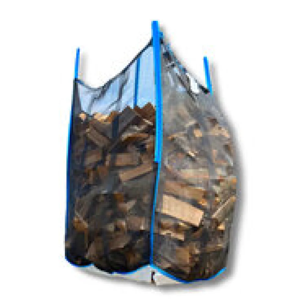 Big Bag 100x100x160cm für Brennholz mit Sternenboden