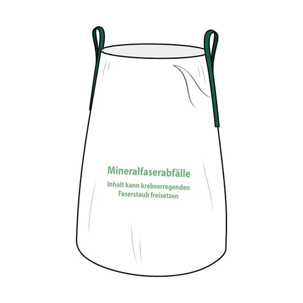 KMF Entsorgungssack 140x220cm mit Bindeband und Hebeschlaufen – Bild 2