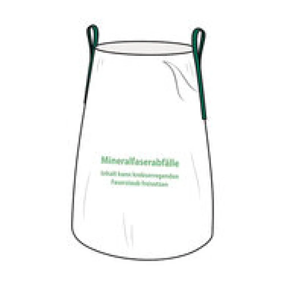 KMF Entsorgungssack 140x220cm mit Bindeband und Hebeschlaufen