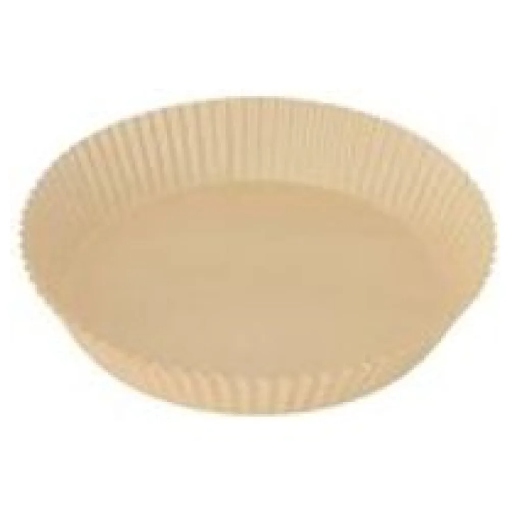 Backpapierzuschnitte für Heißluftfritteusen Mikrowelle Backofen O20cm x 4,5cm braun, 100 Stk. – Bild 3