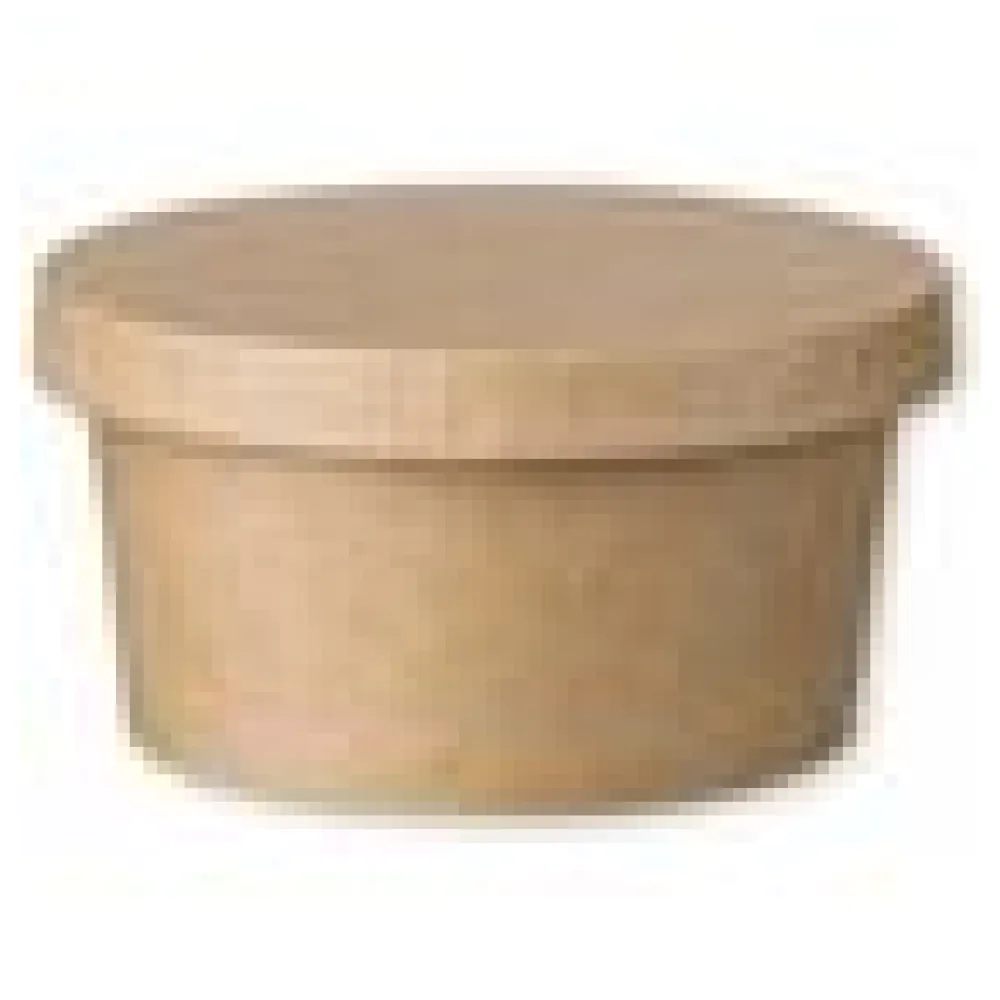 Eisbecher Feinkostbecher aus Kraftpapier FSCR rund 140ml braun mit Deckel, 50 Stk. – Bild 4