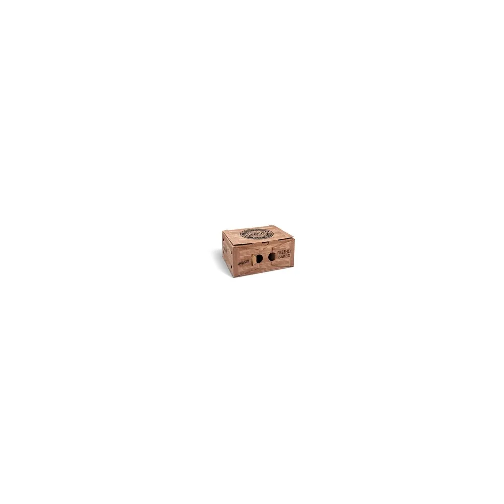 Hamburgerboxen aus Mikrowellpappe 2-geteilt bedruckt braun 21 x 16 x 10 cm, 100 Stk.
