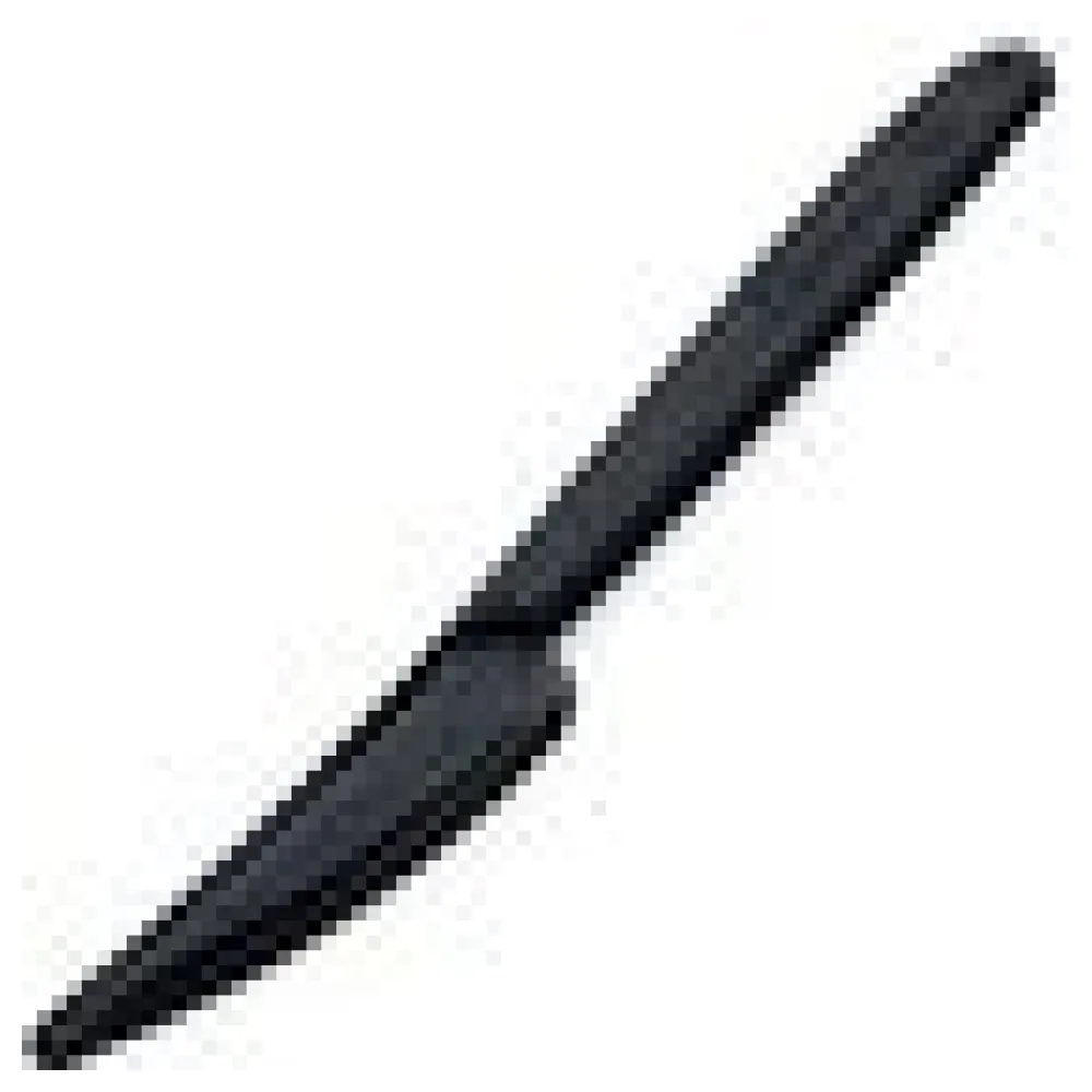 Mehrweg Messer 18,5 cm schwarz wiederverwendbar 125 Waschzyklen PP, 50 Stk. – Bild 4