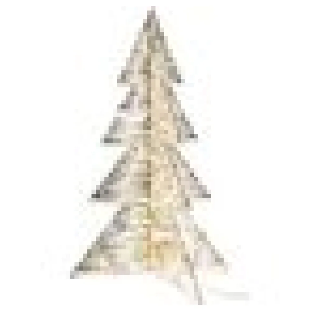 Weihnachtsbaum 3D aus Metall/PET, mit LED, warmweiß, 120cm, 1 Stk. – Bild 4