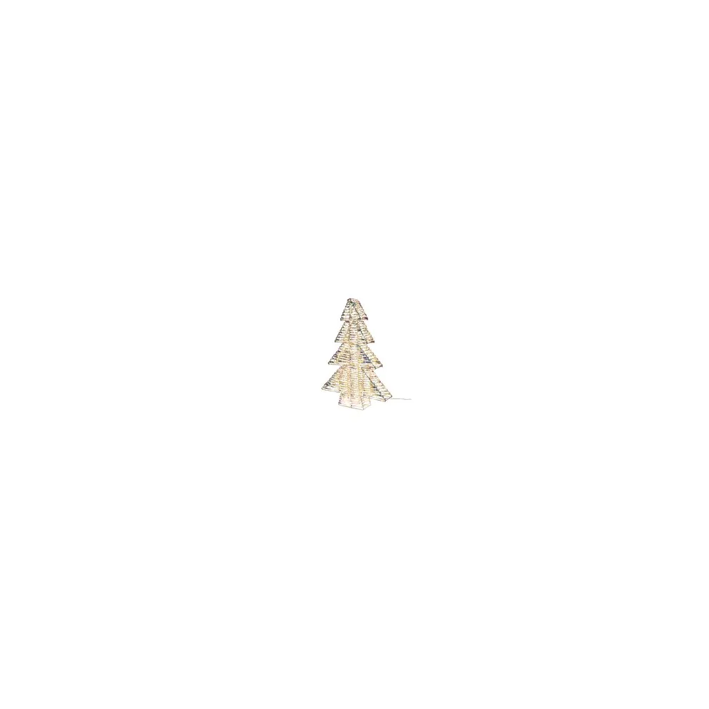 Weihnachtsbaum aus Metall/PET, mit LED, warmweiß, 100cm, 1 Stk.