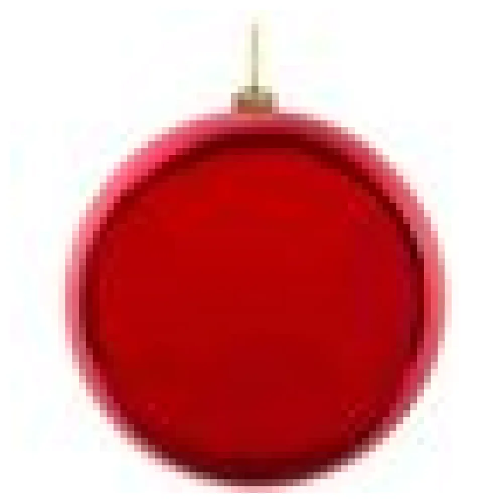 Weihnachtskugeln Christbaumkugeln XL aus Kunststoff rot O15cm, 1 Stk. – Bild 4