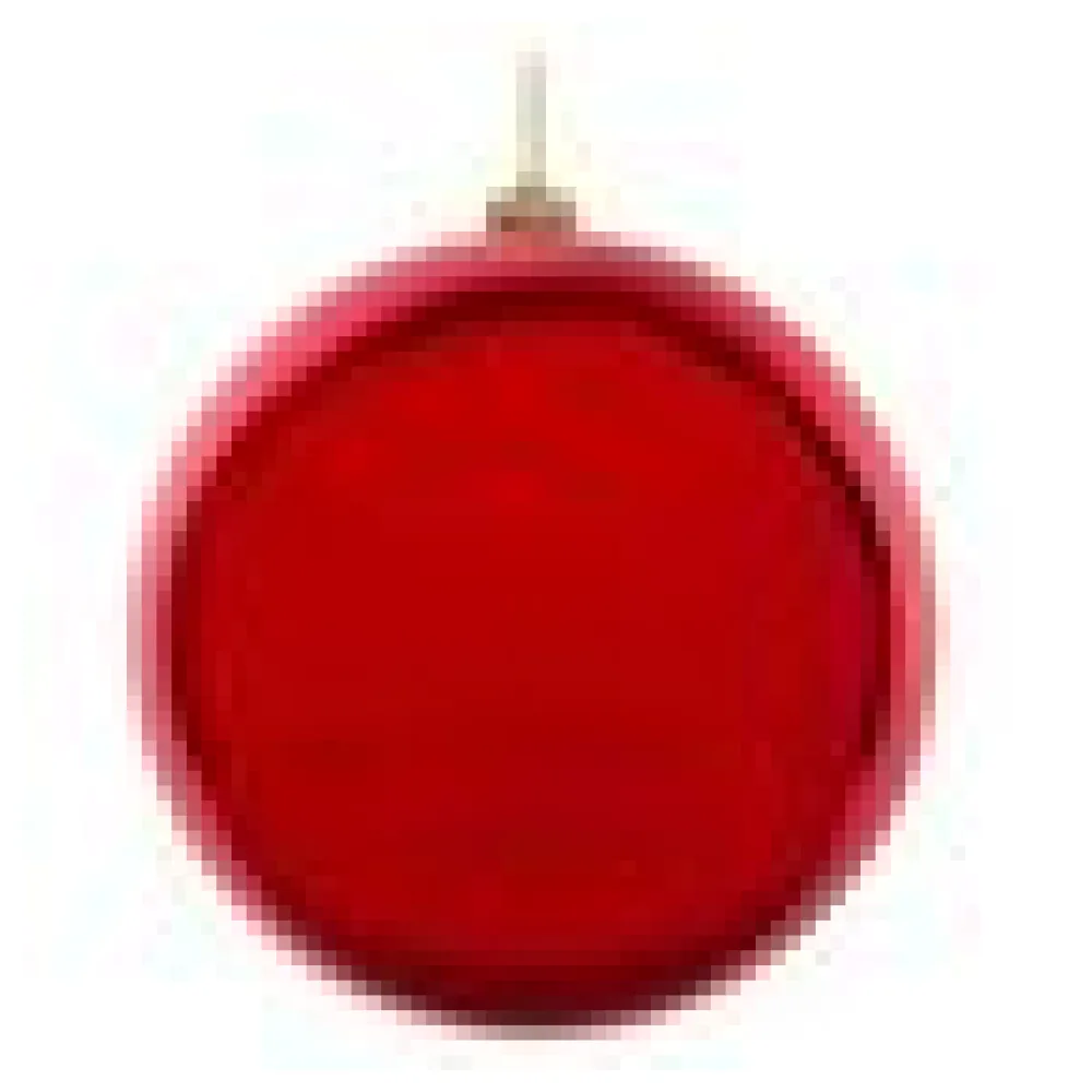 Weihnachtskugeln Christbaumkugeln XL aus Kunststoff rot O20cm, 1 Stk. – Bild 4