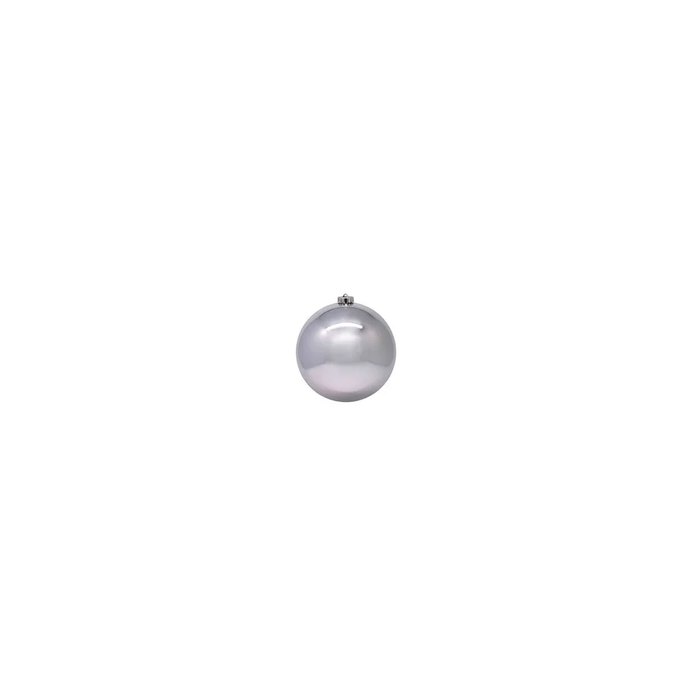 Weihnachtskugeln Christbaumkugeln XXL aus Kunststoff silber, O25cm, 1 Stk.