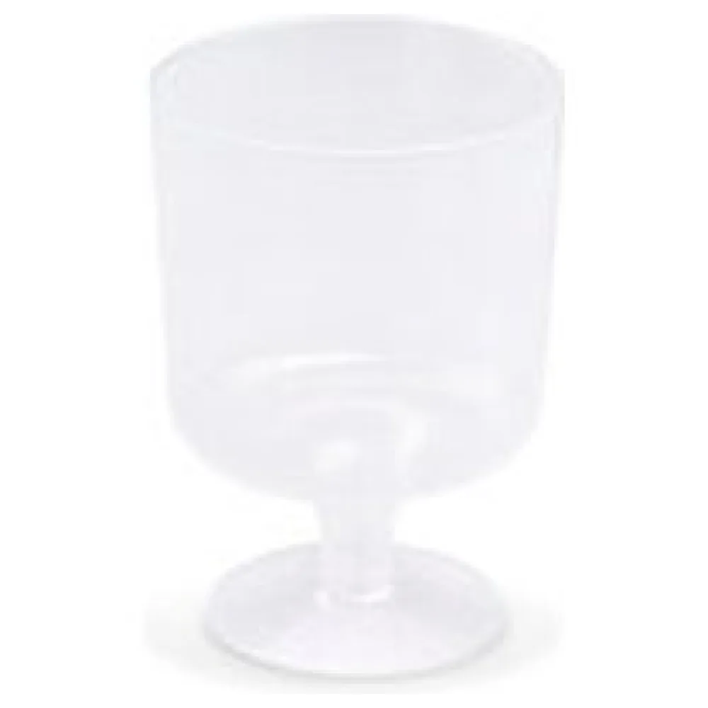 Mehrwegbecher Pfandbecher Weinglas transparent PP Eichstrich 0,2 l , 10 Stk. – Bild 3