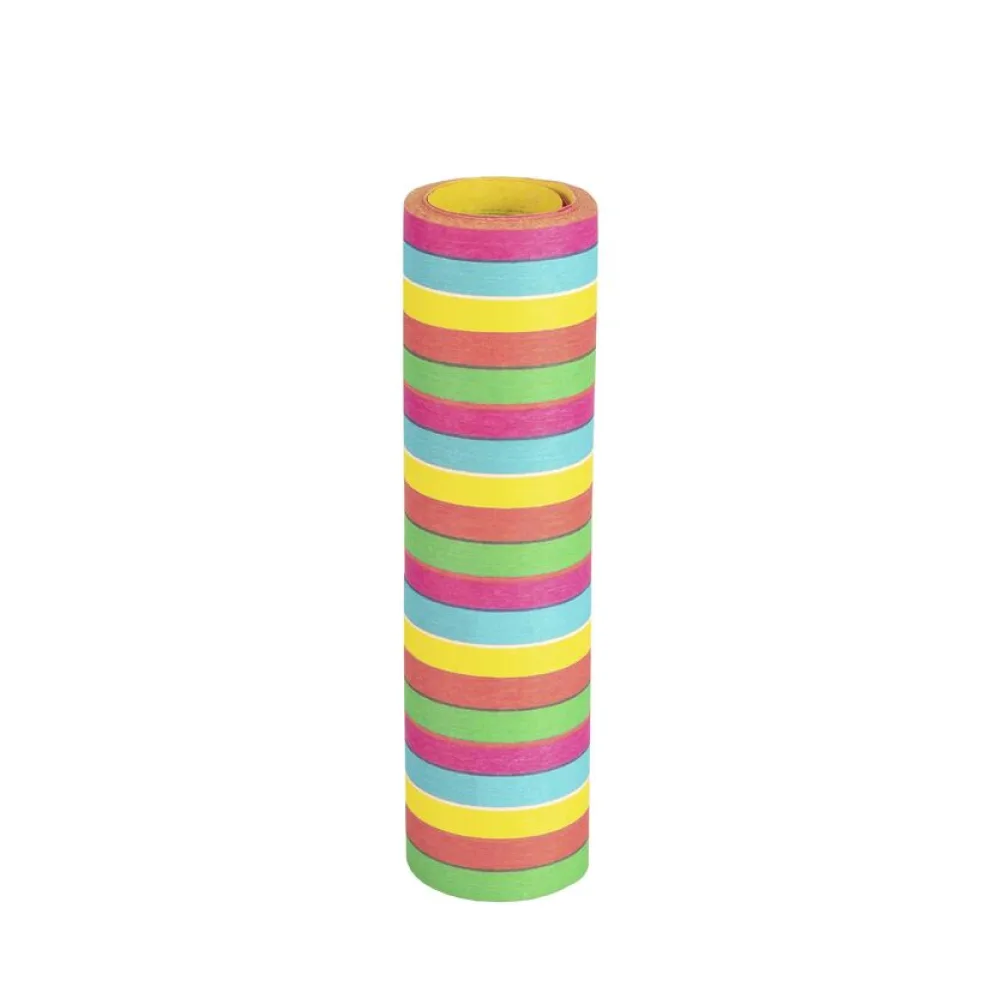 Luftschlangen aus Papier bunt schwer entflammbar, 4m, 2 Stk. – Bild 2