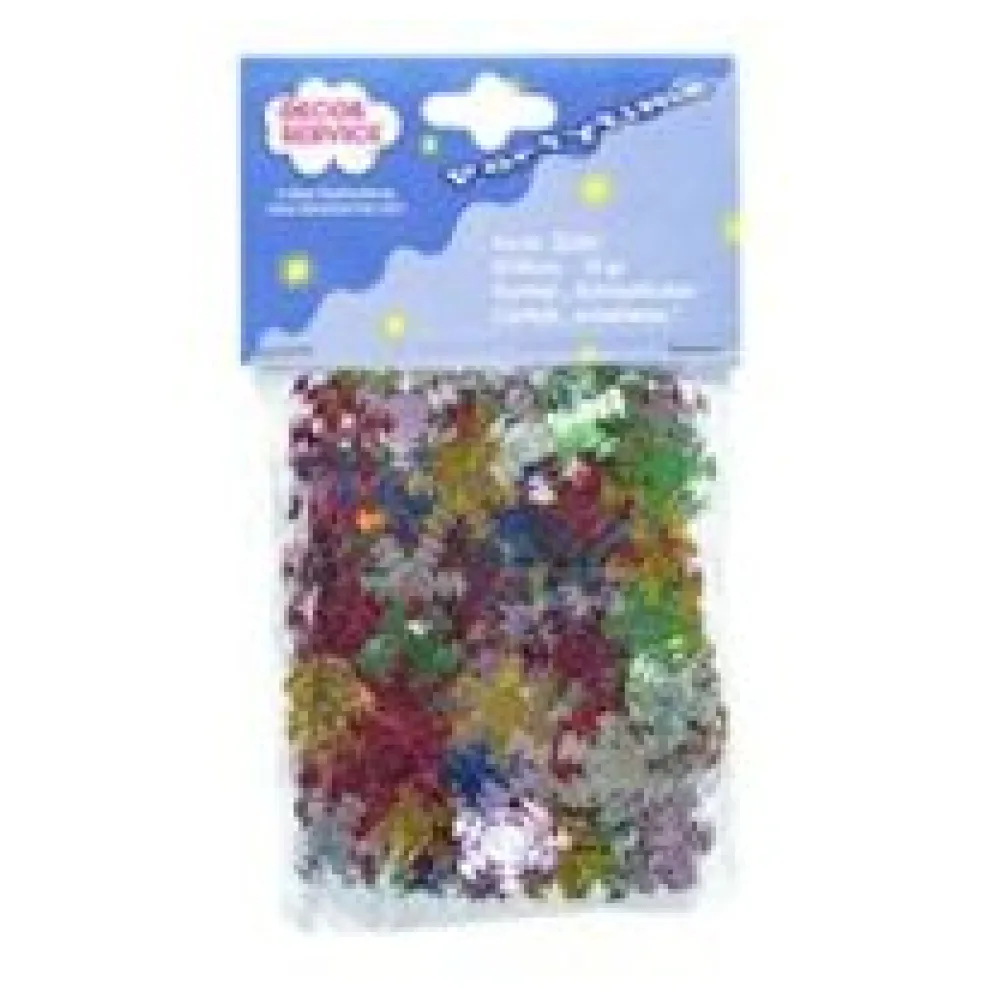 Konfetti "Schneeflocken", 18mm, 15g – Bild 3